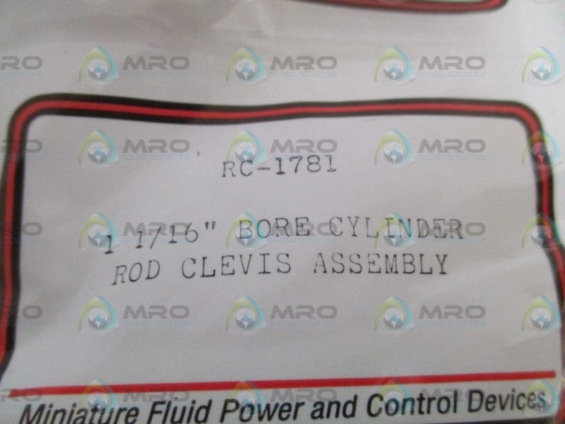 CLIPPARD RC-1781 ROD CLEVIS ASSEMBLY * NEW IN FACTORY BAG *