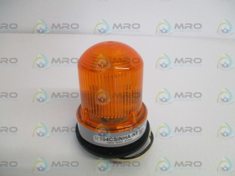 EDWARDS 104CSINHA-N5 AMBER STEADY-ON LIGHT  NSMP