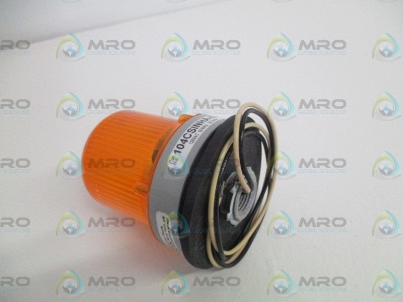 EDWARDS 104CSINHA-N5 AMBER STEADY-ON LIGHT  NSMP