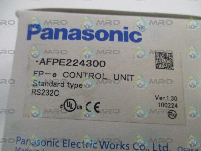 PANASONIC AFPE224300 CONTROL UNIT *NEW IN BOX*