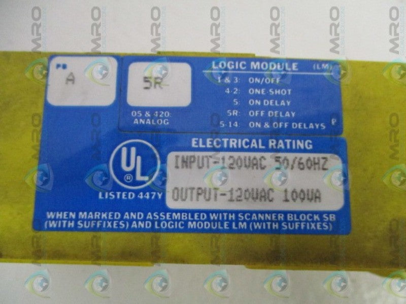 BANNER MULTI-BEAM SB SCANNER BLOCK (AS PICTURED)  UNMP