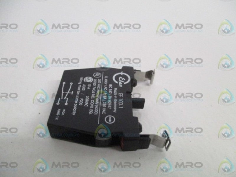 ELAN EF103.1 CONTACT BLOCK  UNMP