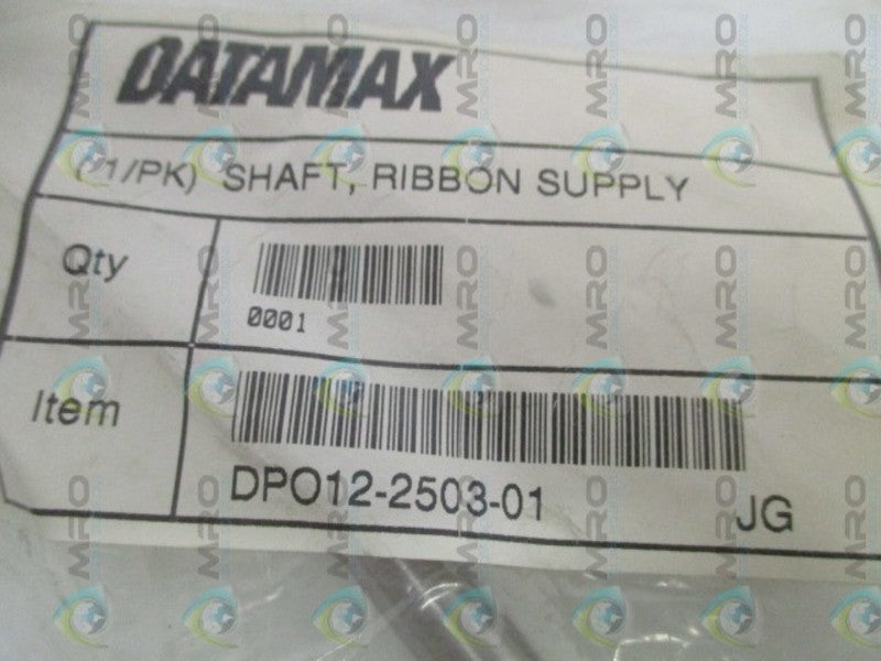 DATAMAX DPO12-2503-01 SHAFT  NSMP