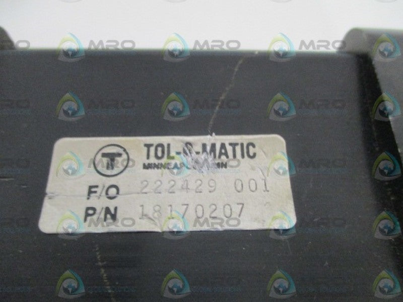 TOL-O-MATIC 18170207 ROTARY ACTUATOR  UNMP