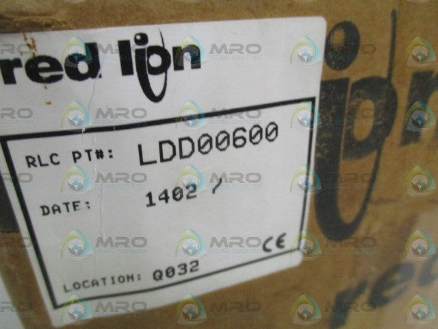 RED LION CONTROLS LDD00600 LIGHTING DISPLAY 6-DIGIT *NEW IN BOX*