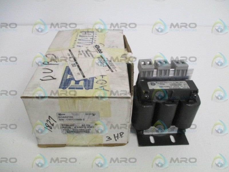 BEMAG RO4A9100 LINE REACTOR TRANSFORMER 4A  NSMP