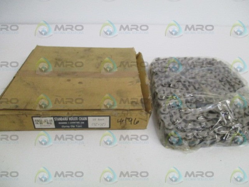 ANSI 63-IR STANDARD ROLLER CHAIN 10FT  NSMP