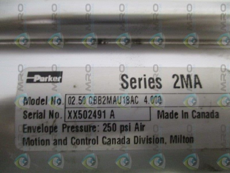 PARKER 02.50CBB2MAU18AC4.000 PNEUMATIC CYLINDER  NSNP