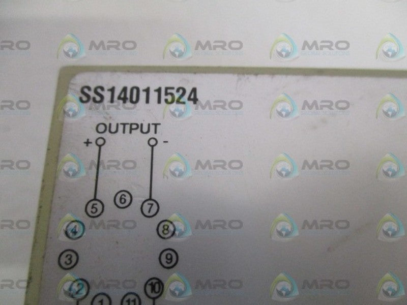 CARLO GAVAZZI SS14011524 POWER SUPPLY  UNMP