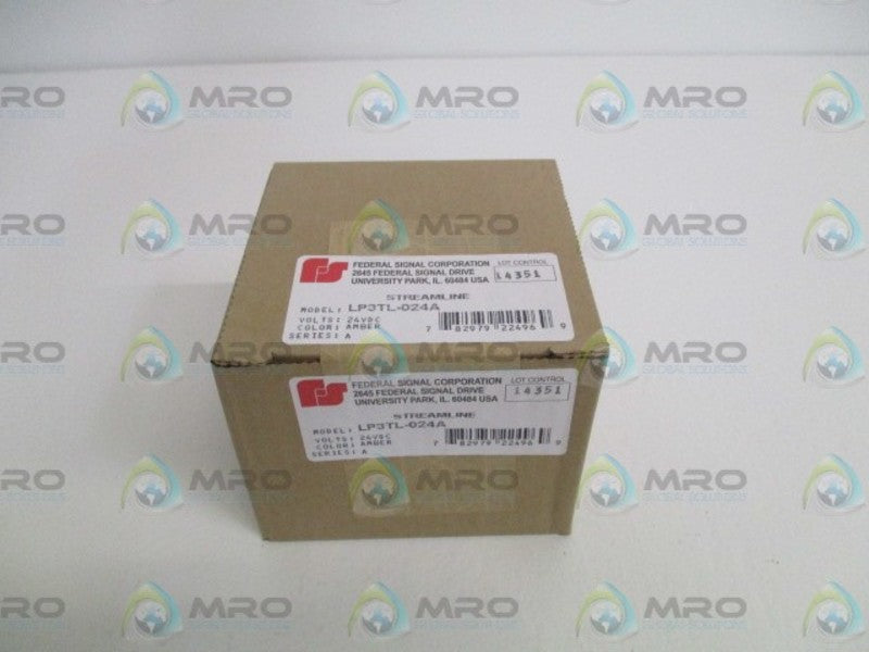 INDUSTRIAL SPARE PART LP3TL-024A AMBER STREAMLINE  NSFS