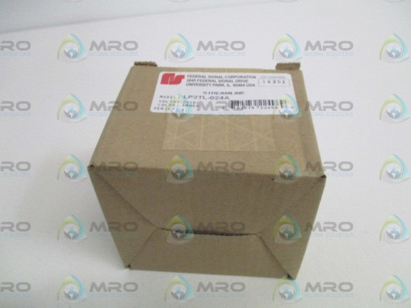 INDUSTRIAL SPARE PART LP3TL-024A AMBER STREAMLINE  NSFS
