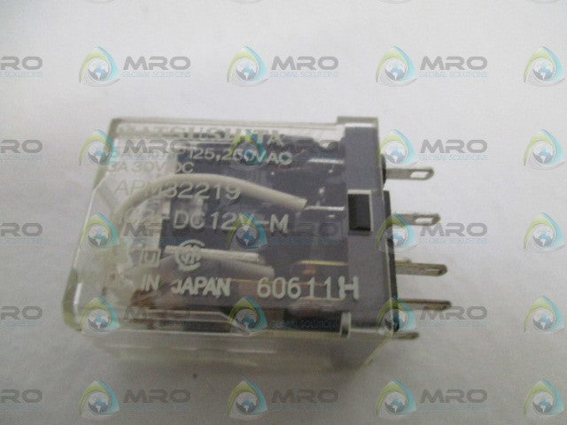 MATSUSHITA HC2-DC-12V-M RELAY 12VDC *USED*