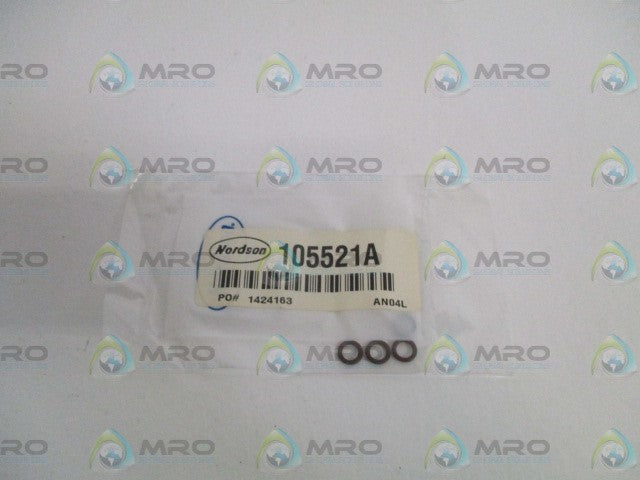 NORDSON 105521A O-RING (PKG. OF 4) *NEW IN FACTORY BAG*