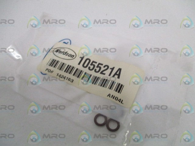 NORDSON 105521A O-RING (PKG. OF 4) *NEW IN FACTORY BAG*