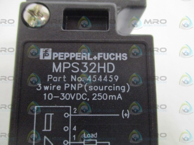 PEPPERL+FUCHS MPS32HD PHOTOELECTRIC AMPLIFIER *USED*