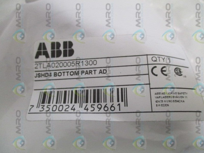 ABB 2TLA020005R1300 JSHD4 BOTTOM PART AD * NEW IN FACTORY BAG *