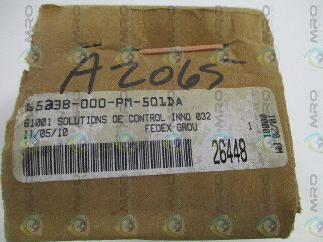 MAC 6523B-000-PM-501DA SOLENOID VALVE *FACTORY SEALED*