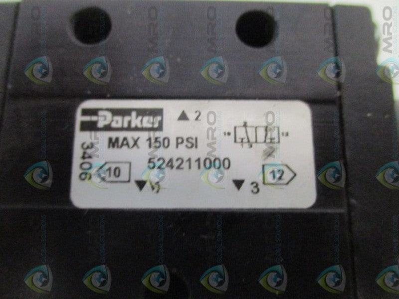 PARKER 524211000 MANUAL AIR CONTROL VALVE *NEW NO BOX*