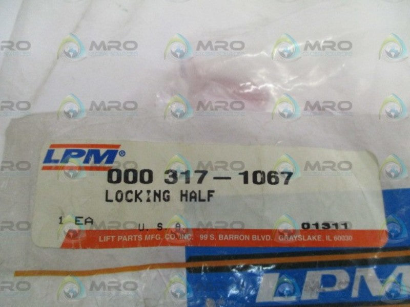 LPM 000317-1067 LOCKING HALF  NSMP