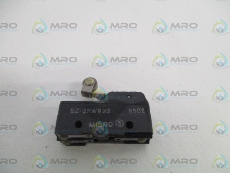 MICRO SWITCH BZ-3RW822 ROLLER LEVER SWITCH *NEW NO BOX*