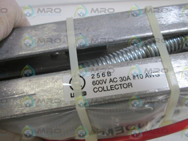 LOT OF 2 256B 600V AC 30A #10 AWG COLLECTOR *NEW NO BOX*