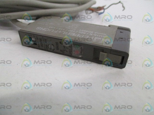 PEPPERL+FUCHS SU16-K/82a/103/115/130 FIBER OPTIC PHOTOELECTRIC SENSOR *USED*
