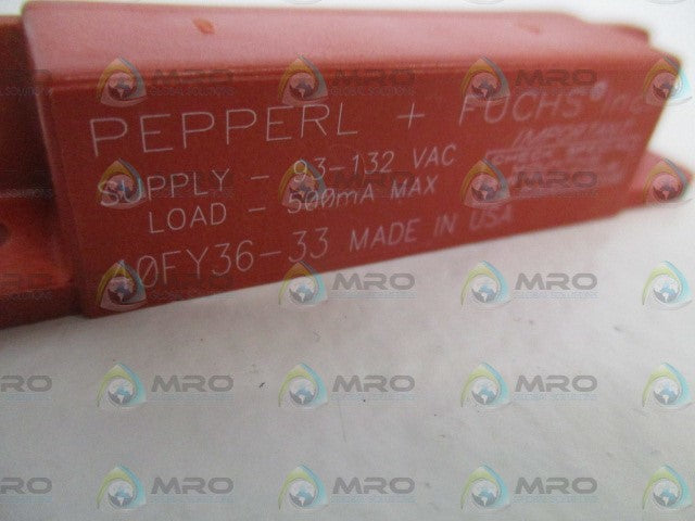 PEPPERL+FUCHS 40FY36-33 MAGNETIC SENSOR *NEW IN BOX*