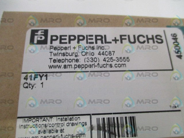 PEPPERL+FUCHS 41FY1 MAGNETIC SENSOR *NEW IN BOX*