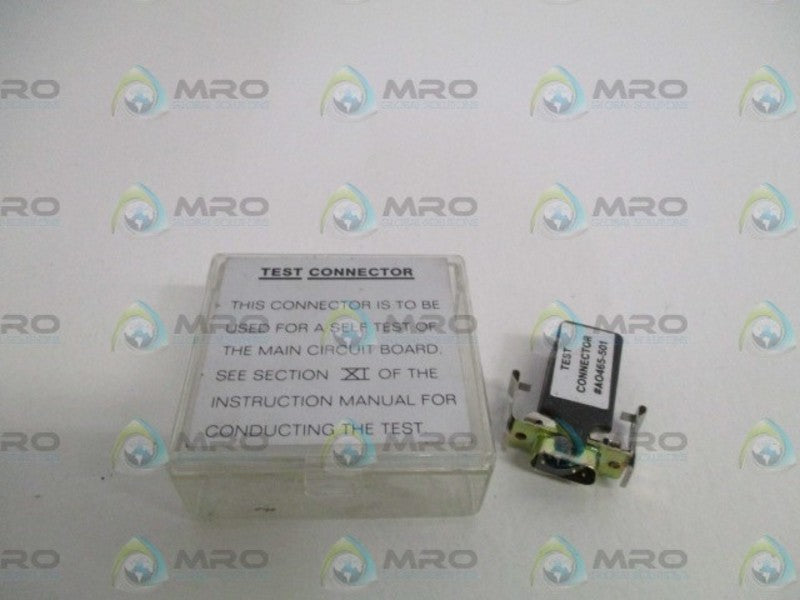 INDUSTRIAL MRO AO465-501 TEST CONNECTOR *NEW IN ORIGINAL PACKAGE*