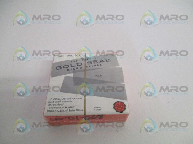 GOLD SEAL 3010 PLAIN MICRO SLIDE *FACTORY SEALED*