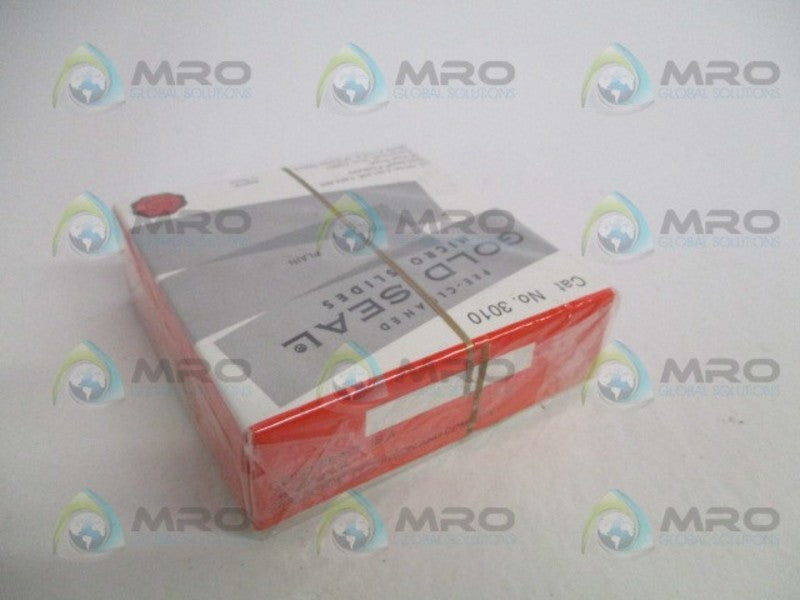 GOLD SEAL 3010 PLAIN MICRO SLIDE *FACTORY SEALED*