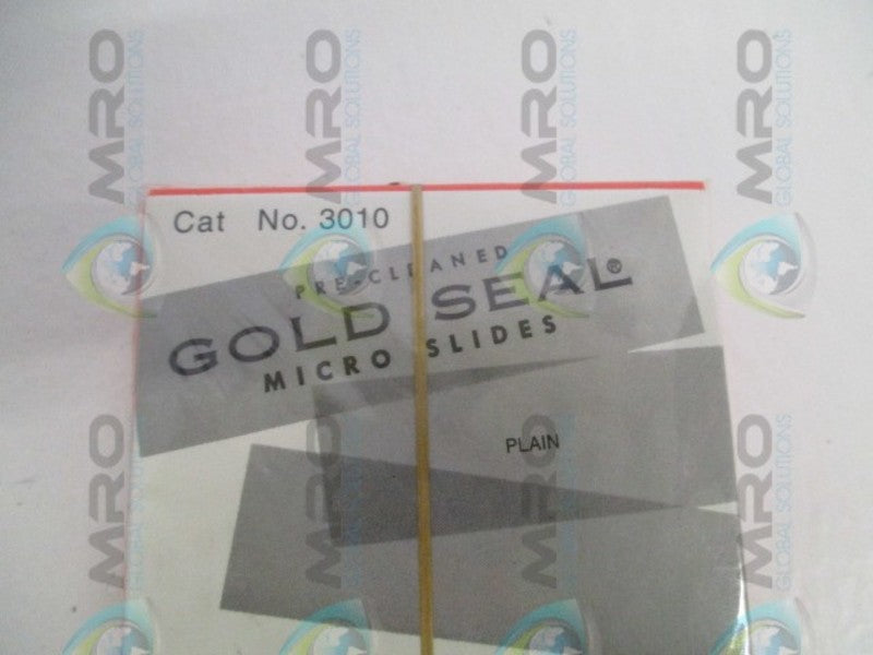 GOLD SEAL 3010 PLAIN MICRO SLIDE *FACTORY SEALED*
