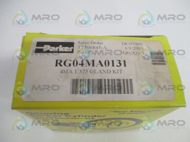 PARKER RG04MA0131 GLAND KIT *NEW IN BOX*