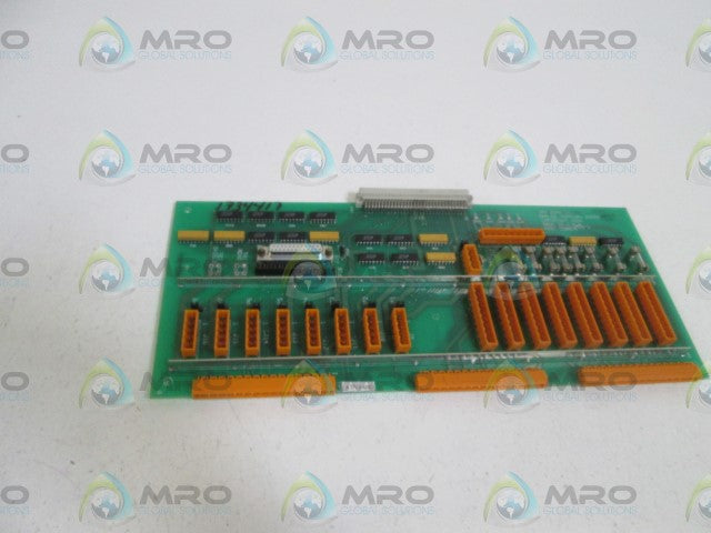 VAN DORN 330039 ANALOG TERMINAL BOARD *USED*