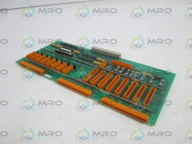 VAN DORN 330039 ANALOG TERMINAL BOARD *USED*