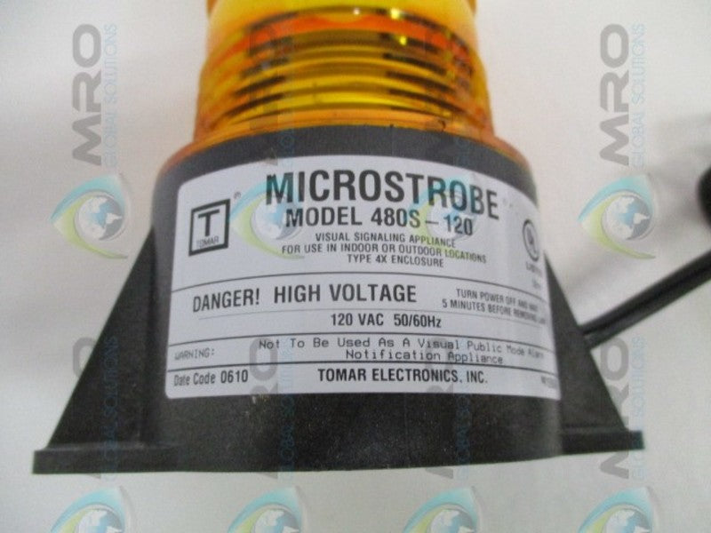 TOMAR 480S-120-A AMBER MICROSTROBE  NSMP