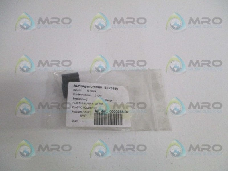 INDUSTRIAL MRO 0000255-07 PLASTIC HOLDER * NEW IN FACTORY BAG *