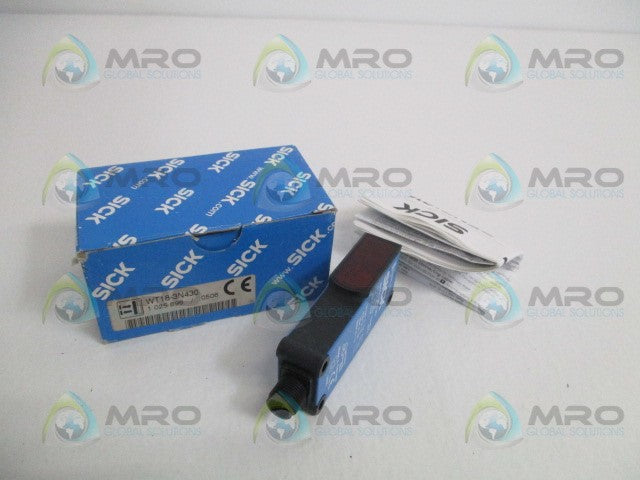 SICK WT18-3N430 PHOTOELECTRIC SENSOR *NEW IN BOX*