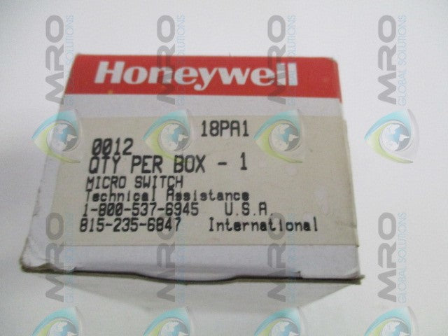 HONEYWELL 18PA1 LIMIT SWITCH BODY * FACTORY SEALED *