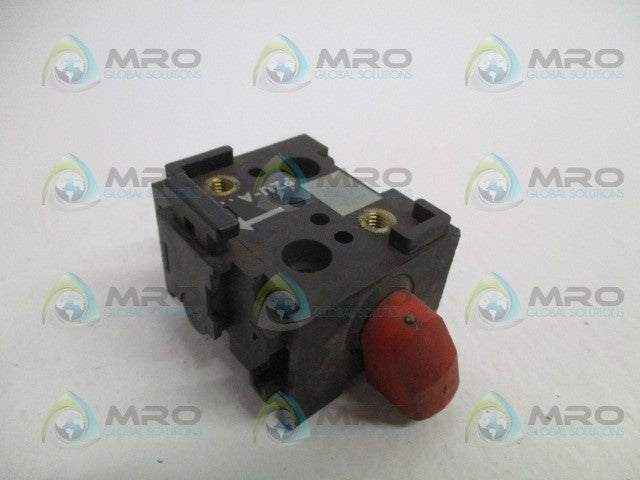 PARKER PZU-A12 SUBBASE MODULE *USED*