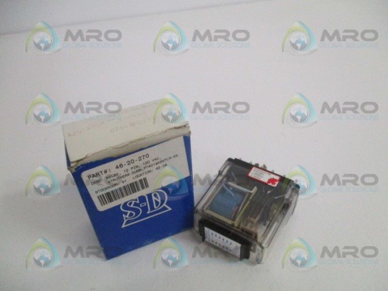 STRUTHERS-DUNN 219XBXPLM RELAY 120VAC *NEW IN BOX*