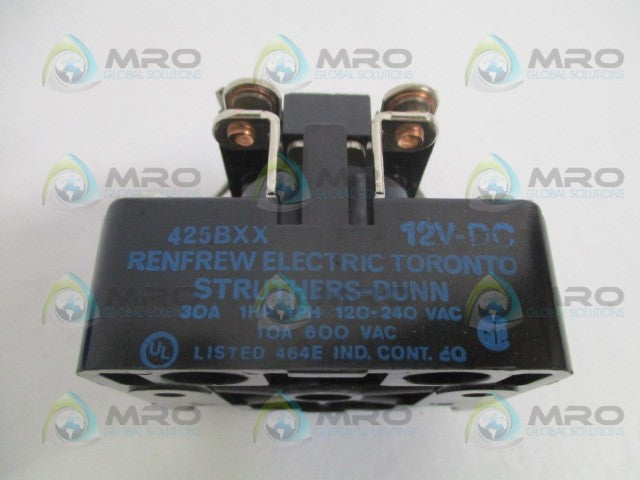 STRUTHERS-DUNN 425BXX RELAY 12VDC *NEW IN BOX*