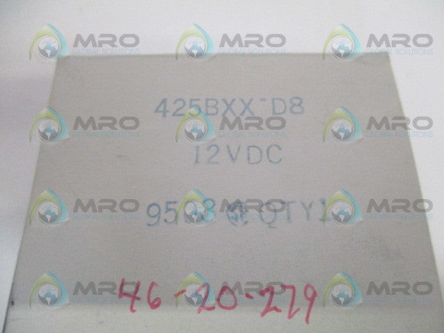 STRUTHERS-DUNN 425BXX RELAY 12VDC *NEW IN BOX*