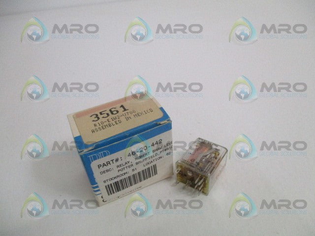 POTTER & BRUMFIELD R10-E1W2-V700 RELAY 24VDC *NEW IN BOX*