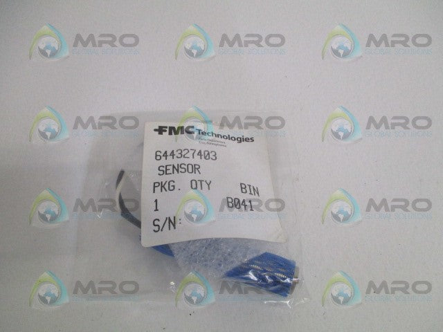 FMC TECHNOLOGIES 644327403 SENSOR *NEW IN FACTORY BAG*