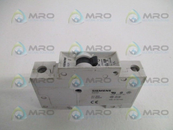 SIEMENS 5SX2104-7 CIRCUIT BREAKER 4A  UNMP