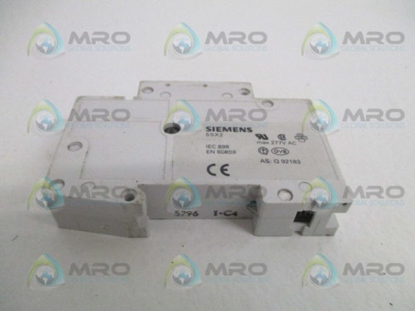 SIEMENS 5SX2104-7 CIRCUIT BREAKER 4A  UNMP
