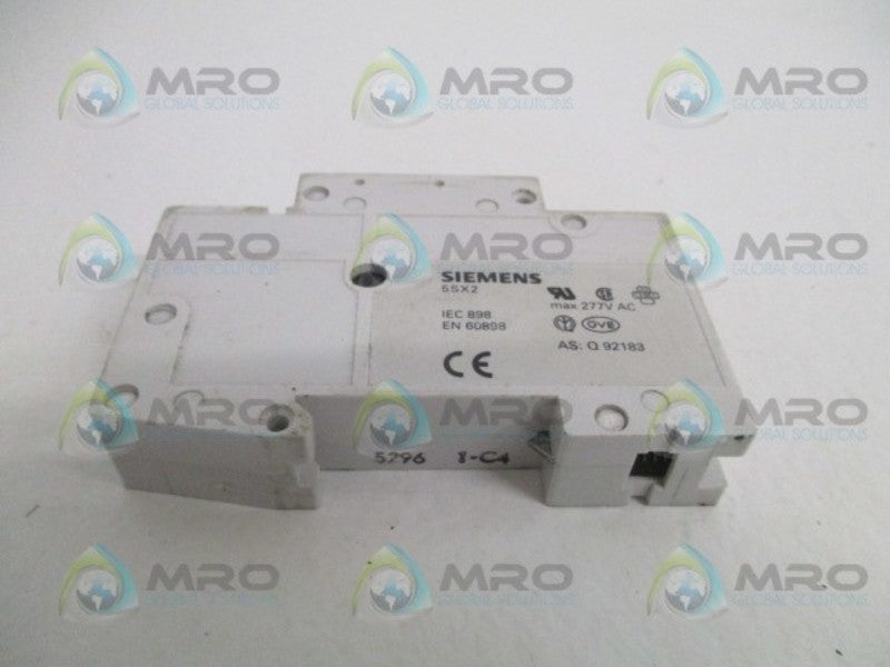 SIEMENS 5SX2104-7 CIRCUIT BREAKER 4A  UNMP