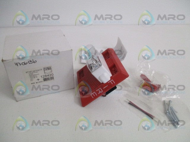 WHEELOCK MTWP-2475W-FR WEATHERPROOF STROBE SIGNAL *NEW IN BOX*