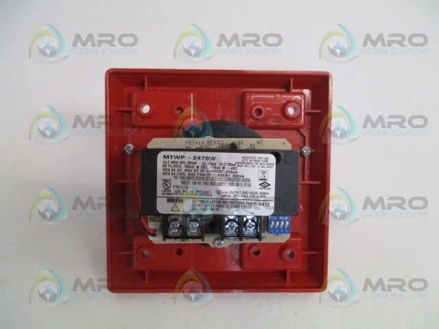 WHEELOCK MTWP-2475W-FR WEATHERPROOF STROBE SIGNAL *NEW IN BOX*